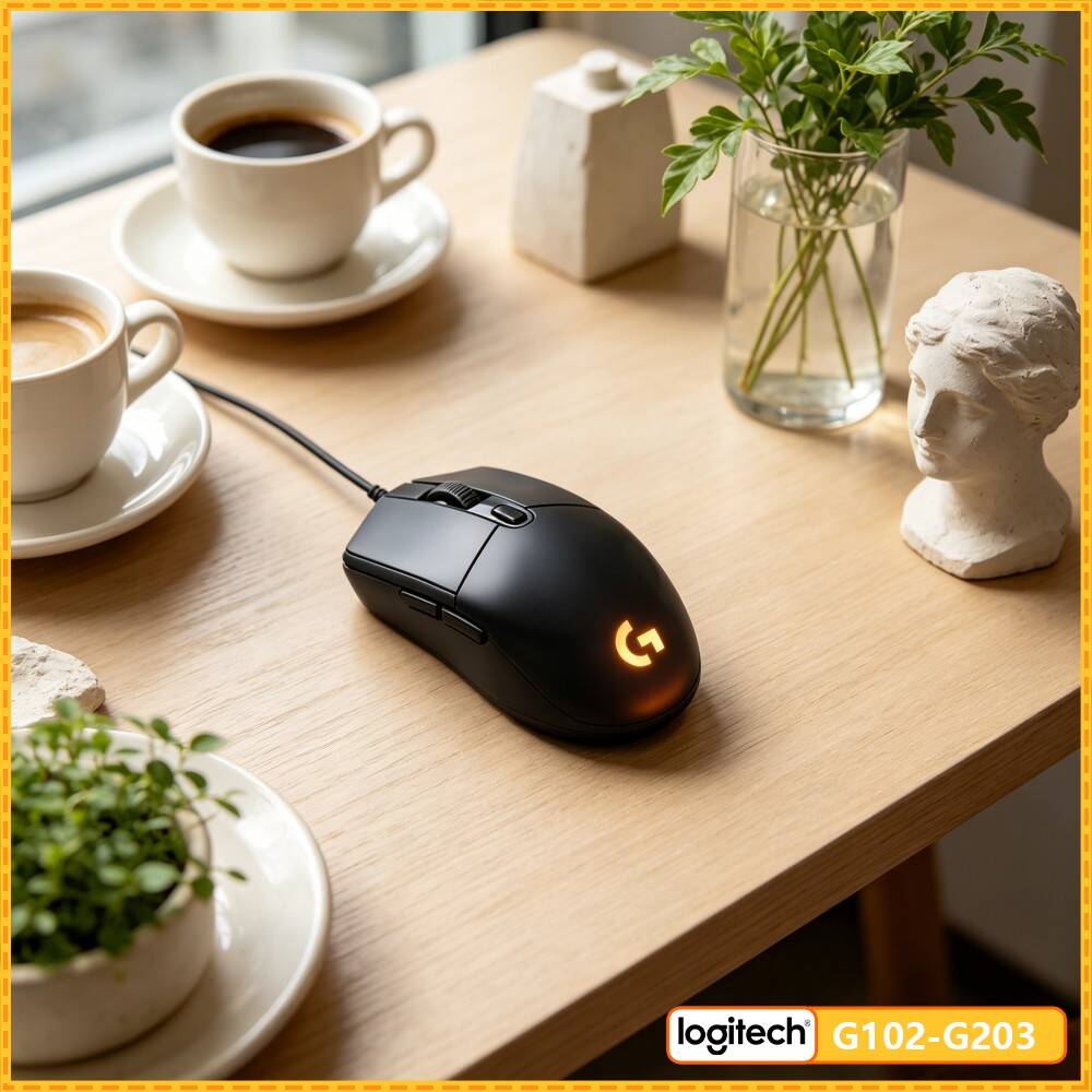 Logitech Mouse G203 - 로지텍 G203 게이밍 마우스 200-8000 DPI