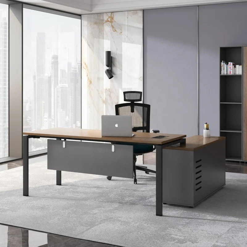 Tech Office Building - 현대적인 하이테크 사무용 가구 다리 테이블