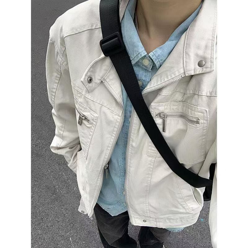 Office Tech Wear - 봄버 재킷 여성용 재킷 유니섹스 겨울