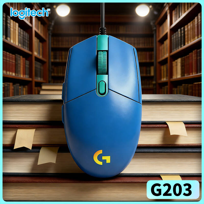 Logitech Mouse G203 - 로지텍 G203 LIGHTSYNC 게이밍 마우스 8000