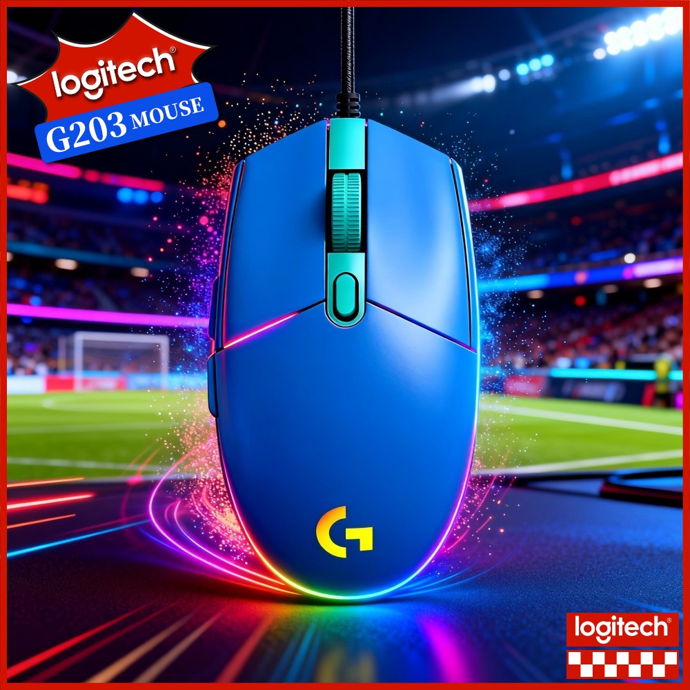 Logitech Mouse G203 - 로지텍 G203 유선 게이밍 마우스 소프트