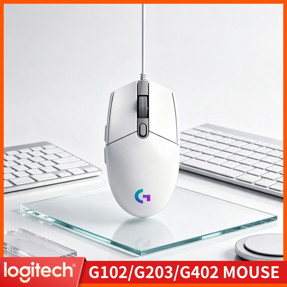 Logitech Mouse G203 - 로지텍 G203 유선 게이밍 마우스 6개의