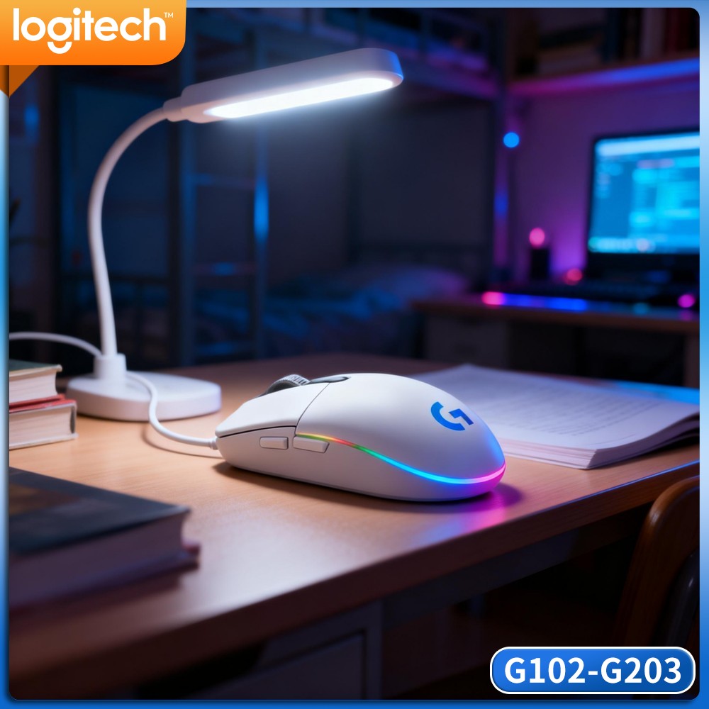 로지텍 G102 유선 게이밍 마우스, 20M 클릭 수명 - Logitech Mouse G203 리뷰 및 가격