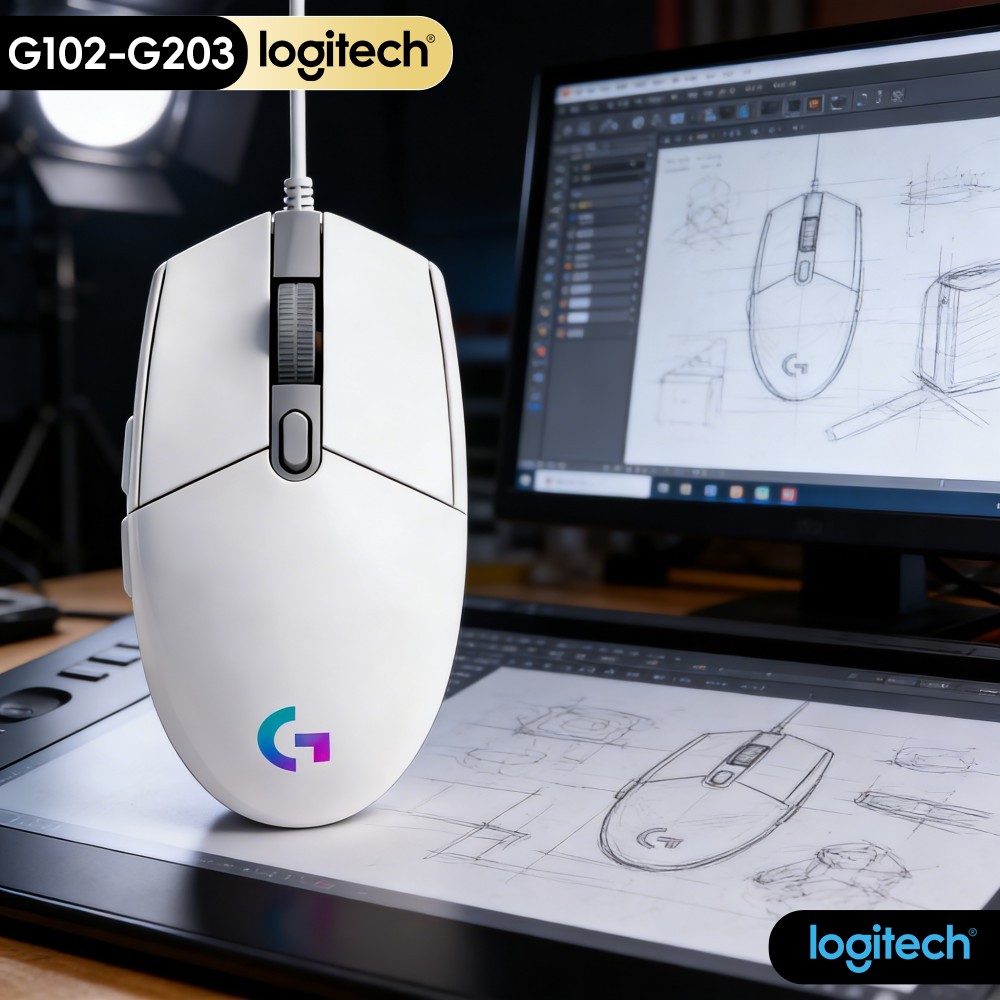 G102 정품 로지텍 G203 프로디지 시리즈 마우스, - Logitech Mouse G203 리뷰 및 가격
