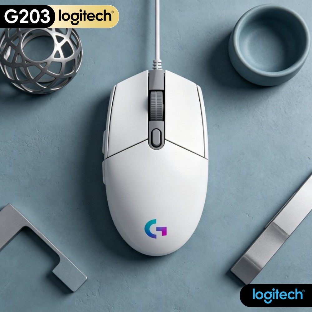 로지텍 G203 유선 게이밍 마우스 미끄럼 방지 고무  - Logitech Mouse G203 리뷰 및 가격