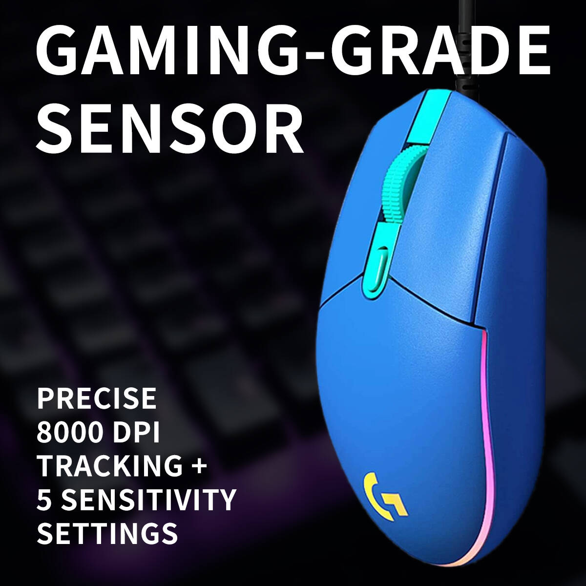 로지텍 G203 유선 게이밍 마우스 미끄럼 방지 고무  - Logitech Mouse G203 리뷰 및 가격