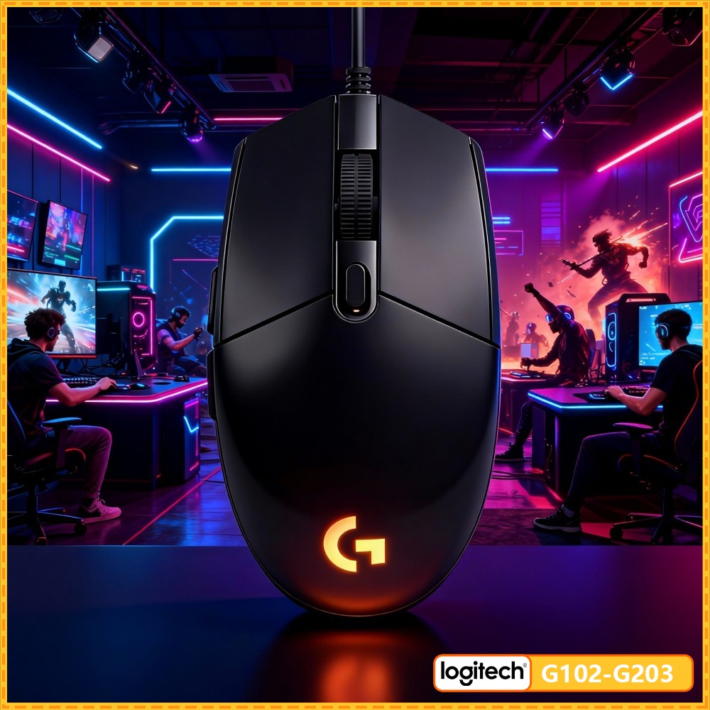 로지텍 G203 유선 RGB 게이밍 마우스, 8000  - Logitech Mouse G203 리뷰 및 가격