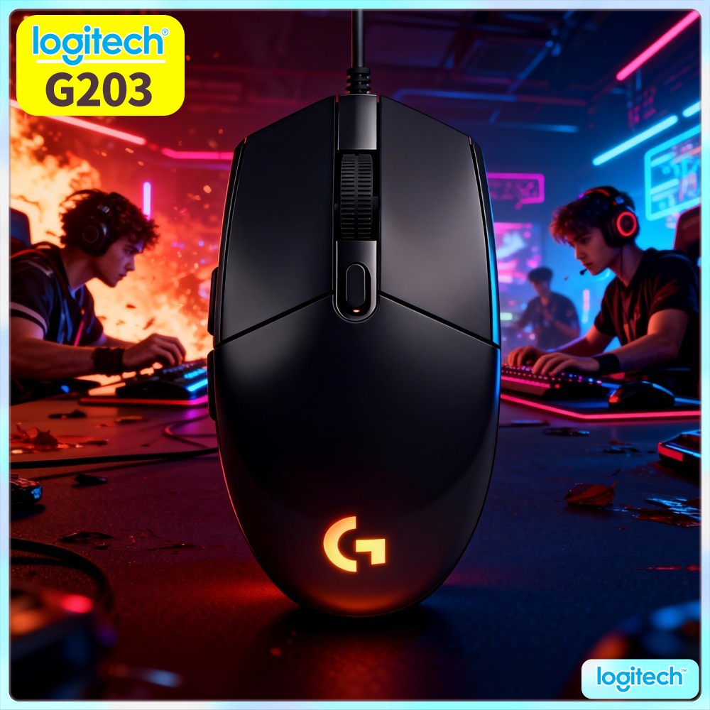 로지텍 G203 유선 게이밍 마우스 솔리드형 주변기기  - Logitech Mouse G203 리뷰 및 가격