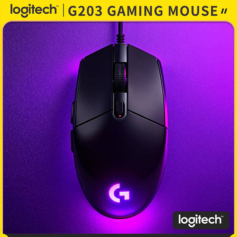 로지텍 G203 게이밍 마우스 LIGHTSYNC RGB - Logitech Mouse G203 리뷰 및 가격