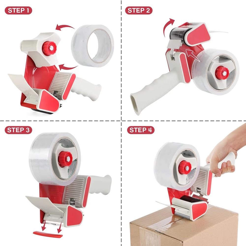 수동 테이프 밀봉기 한 손으로 작동 가능 5cm 폭 밀 - Tape Gun Dispenser 리뷰 및 가격